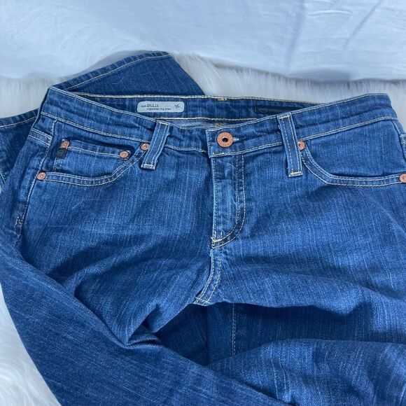 AG Adriano Goldschmied The Stilt Cigarette Leg Jeans Sz 28R - Picture 10 of 14